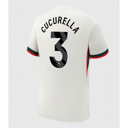Stroje piłkarskie Chelsea Marc Cucurella #3 Koszulka Wyjazdowej 2025-26 Krótki Rękaw